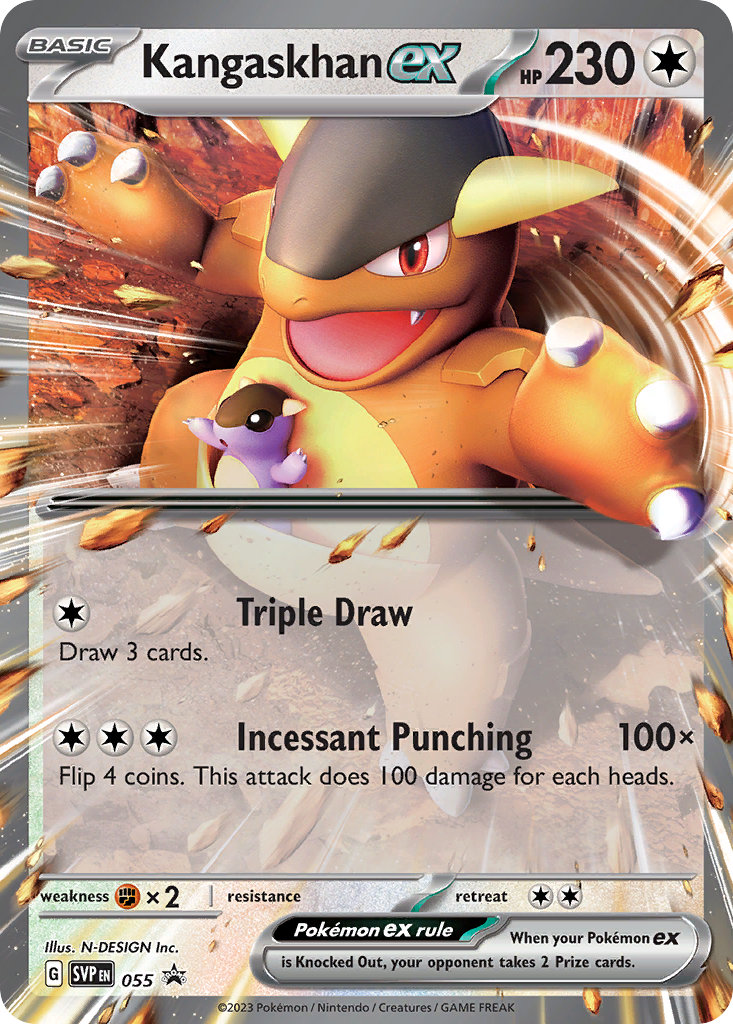 Scarlet & Violet Promo Kangaskhan ex #55